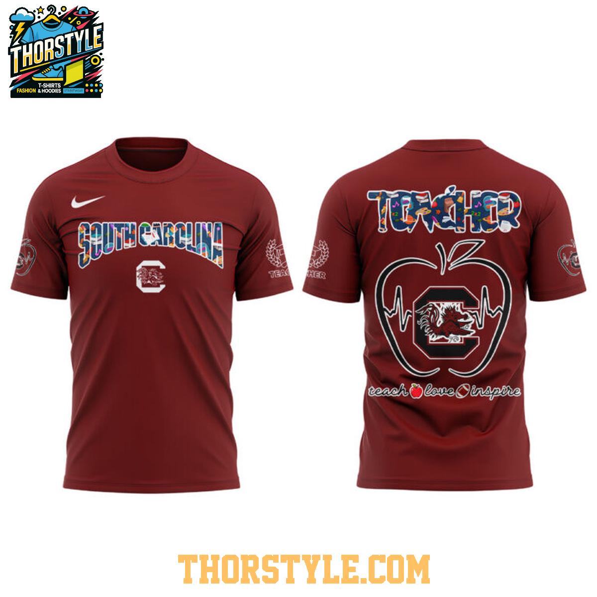 South Carolina Gamecocks Teachers 2025 Day Of Appreciation Hoodie South Carolina Gamecocks Teachers 2025 Day Of Appreciation Hoodie