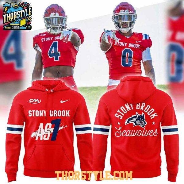 Stony Brook Seawolves Red Out 2025 For The Island Hoodie T-Shirt