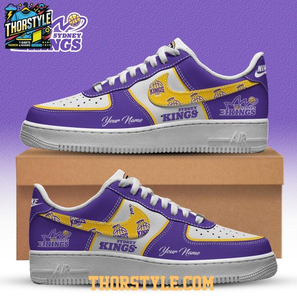Sydney Kings 2025 Take The Throne NBL Personalized Air Force 1 Shoes