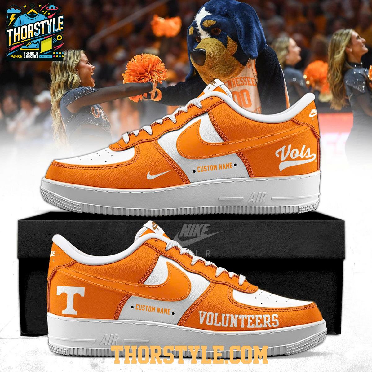 Tennessee Volunteers Go Vols 2025 Go Big Orange Air Force 1 Shoes Tennessee Volunteers Go Vols 2025 Go Big Orange Air Force 1 Shoes