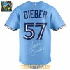 Toronto Blue Jays Justin Bieber 2025 World Series Version Baseball Jersey