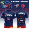 Toronto Blue Jays Raptors City Pride MLB Collab NBA 2025 Hoodie T Shirt