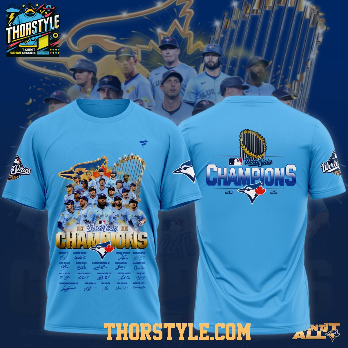 Toronto Blue Jays Underdog Team World Series 2025 Hoodie T-Shirt Toronto Blue Jays Underdog Team World Series 2025 Hoodie T-Shirt