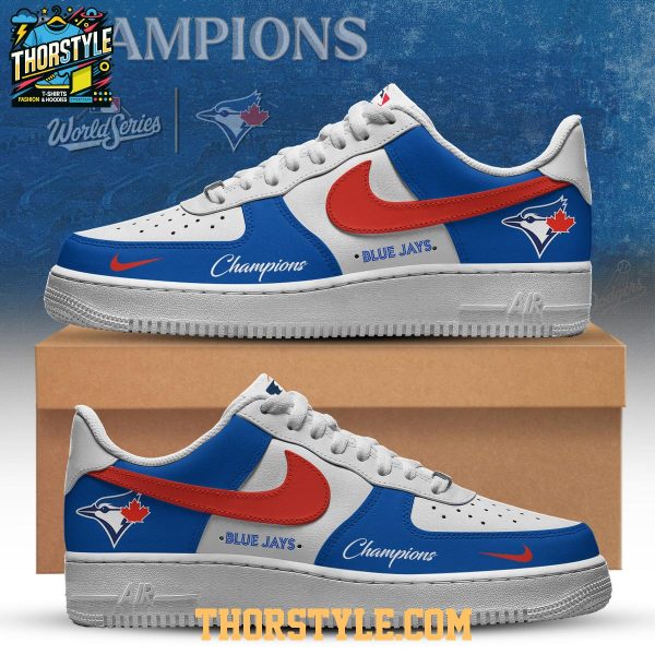 Toronto Blue Jays Want It All World Series 2025 Air Force 1 Shoes