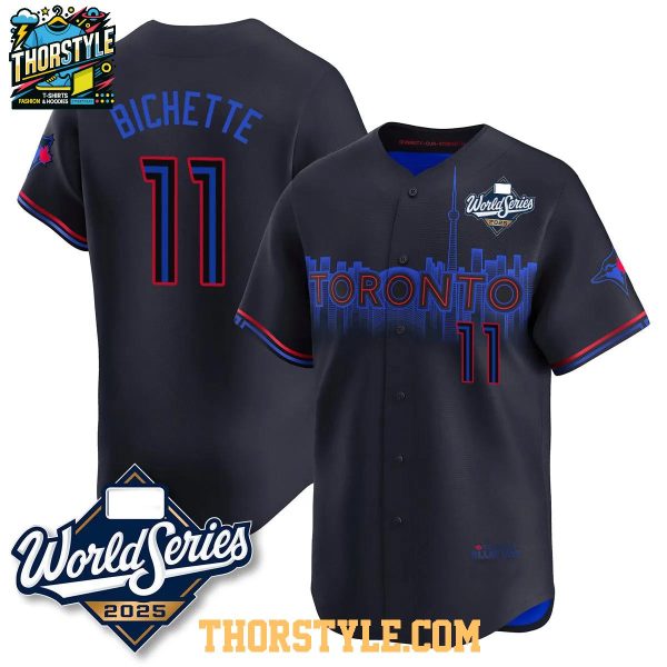 Toronto Blue Jays x Bo Bichette 2025 City Skyline Baseball Jersey Toronto Blue Jays x Bo Bichette 2025 City Skyline Baseball Jersey