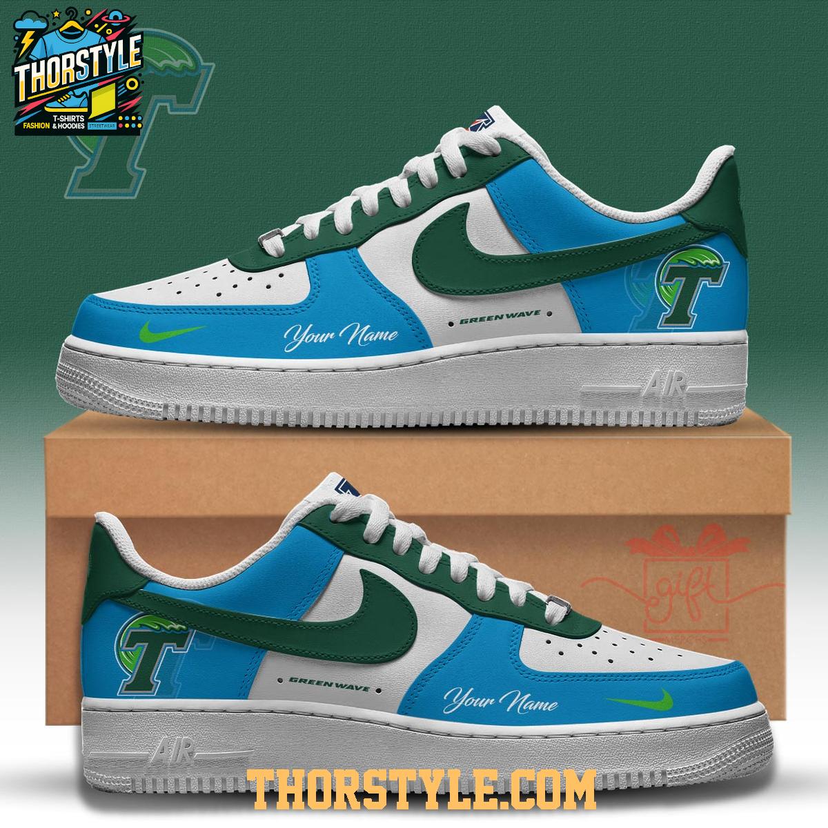 Tulane Green Wave 2025 Go Green Wave Personalized Air Force 1 Shoes Tulane Green Wave 2025 Go Green Wave Personalized Air Force 1 Shoes