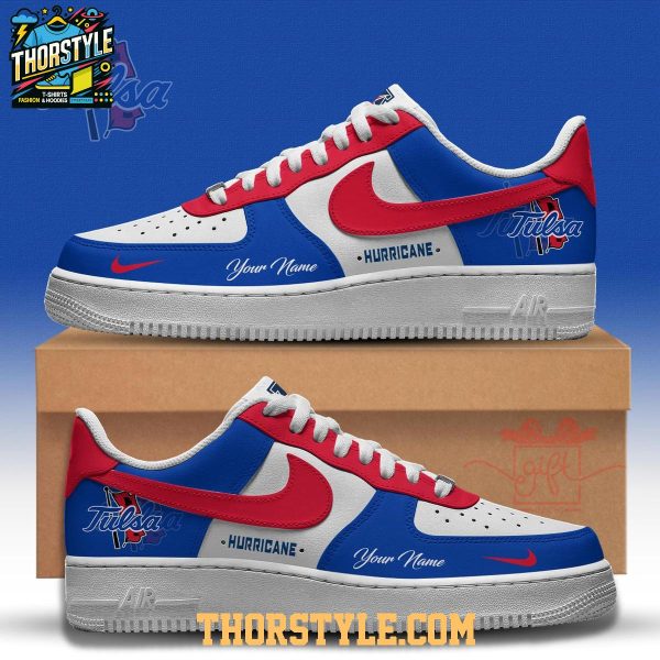 Tulsa Hurricanes 2025 Loyal Always True Personalized Air Force 1 Shoes