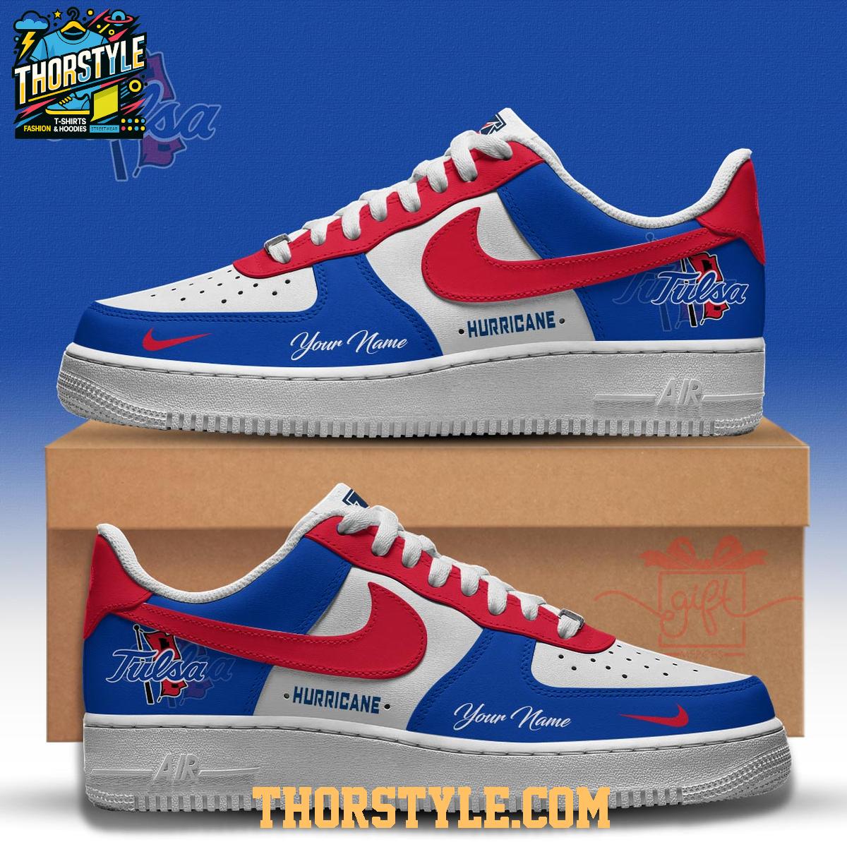 Tulsa Hurricanes 2025 Loyal Always True Personalized Air Force 1 Shoes Tulsa Hurricanes 2025 Loyal Always True Personalized Air Force 1 Shoes