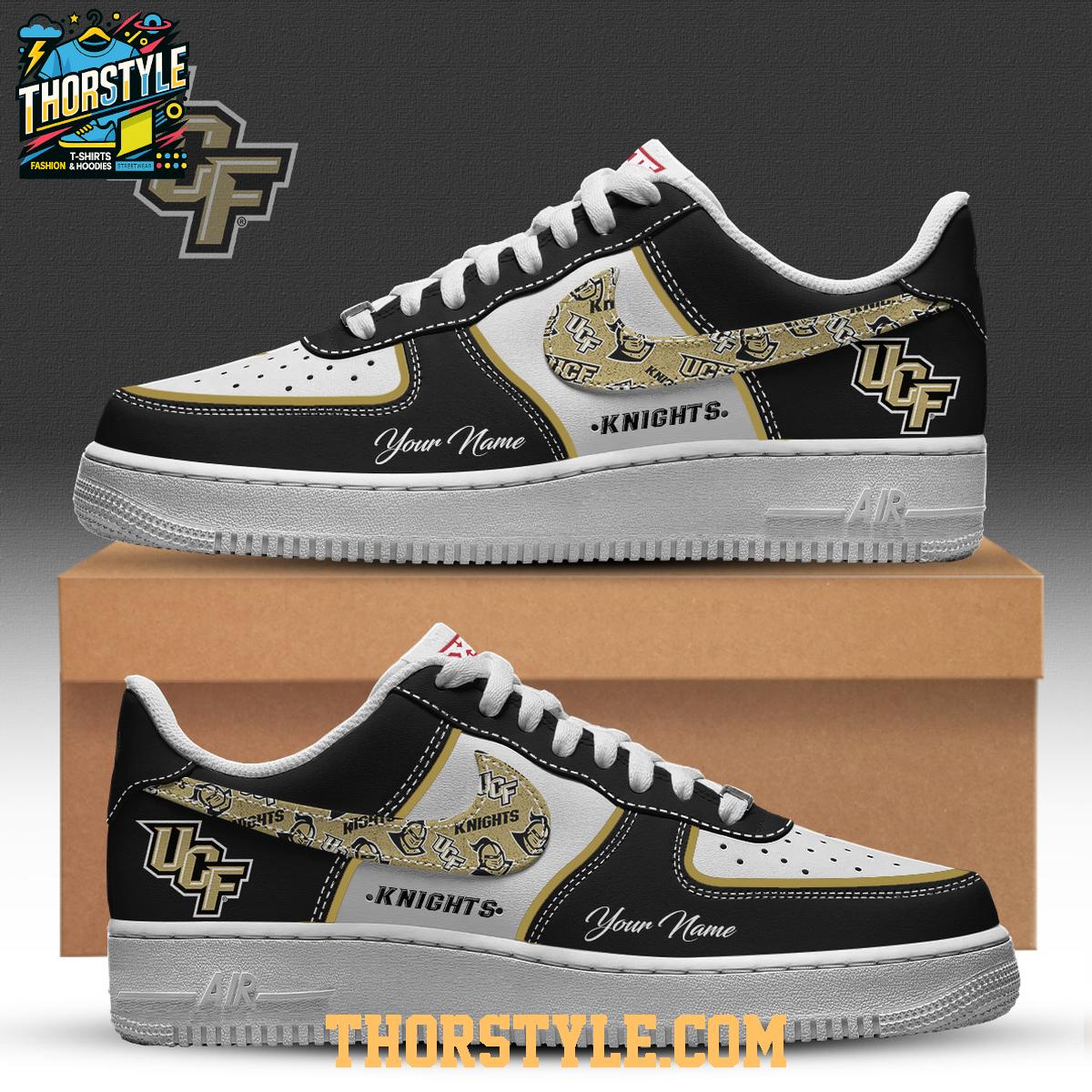 UCF Knights Charge On Big 12 NCAA 2025 Personalized Air Force 1 Shoes UCF Knights Charge On Big 12 NCAA 2025 Personalized Air Force 1 Shoes