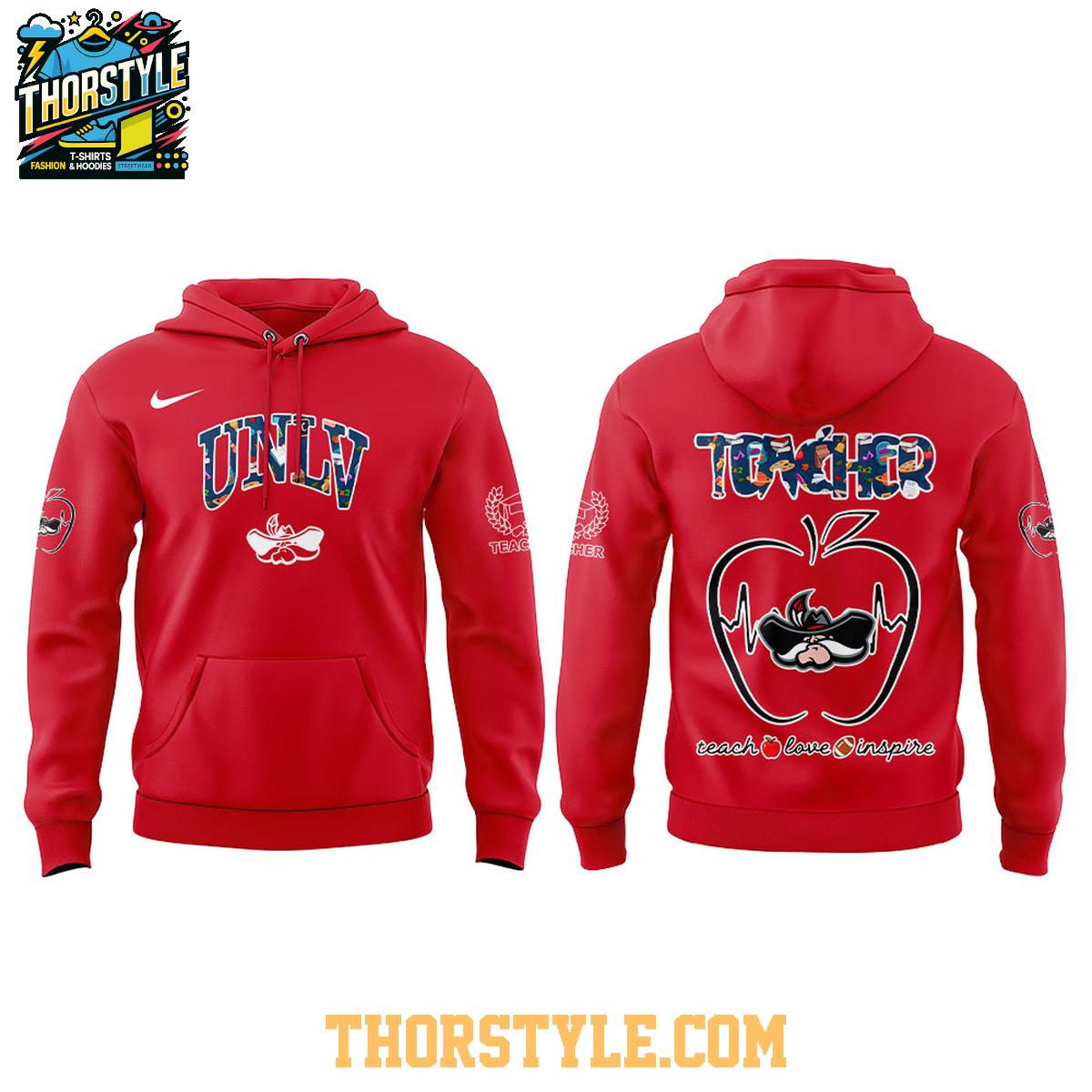 UNLV Rebels Teachers 2025 Day Of Appreciation Hoodie T-Shirt UNLV Rebels Teachers 2025 Day Of Appreciation Hoodie T-Shirt