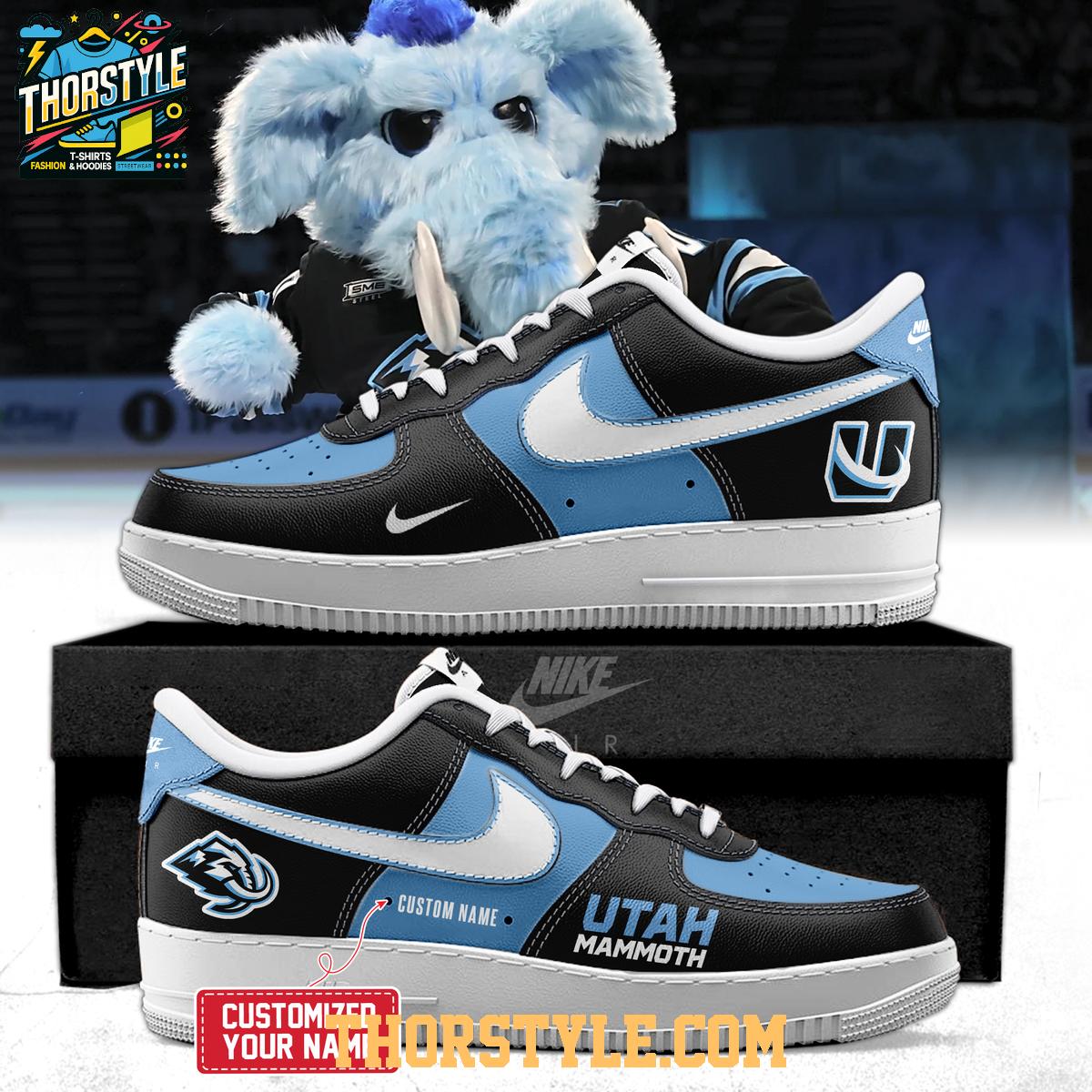Utah Mammoth 2025 Hockey Tusks Up Personalized Air Force 1 Shoes Utah Mammoth 2025 Hockey Tusks Up Personalized Air Force 1 Shoes