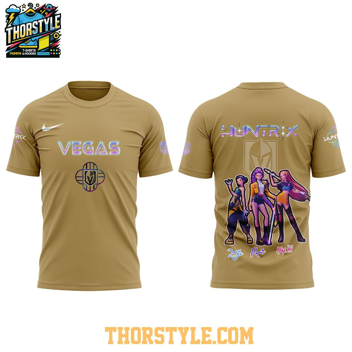Vegas Golden Knights KPop Demon Hunters 2025 Takedown Hoodie T-Shirt Vegas Golden Knights KPop Demon Hunters 2025 Takedown Hoodie T-Shirt