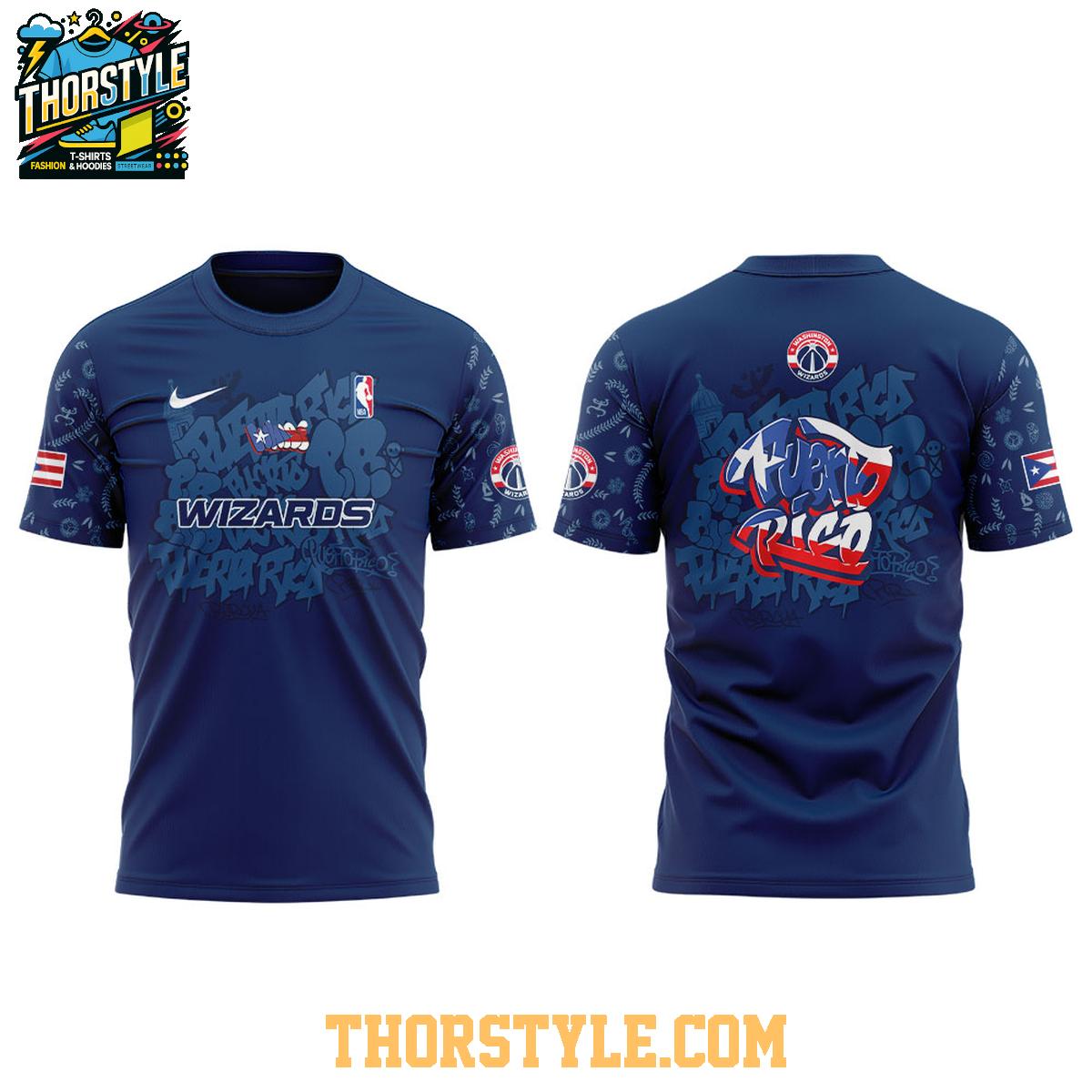 Washington Wizards Puerto Rican Heritage Root And Culture 2025 Hoodie T-Shirt Washington Wizards Puerto Rican Heritage Root And Culture 2025 Hoodie T-Shirt