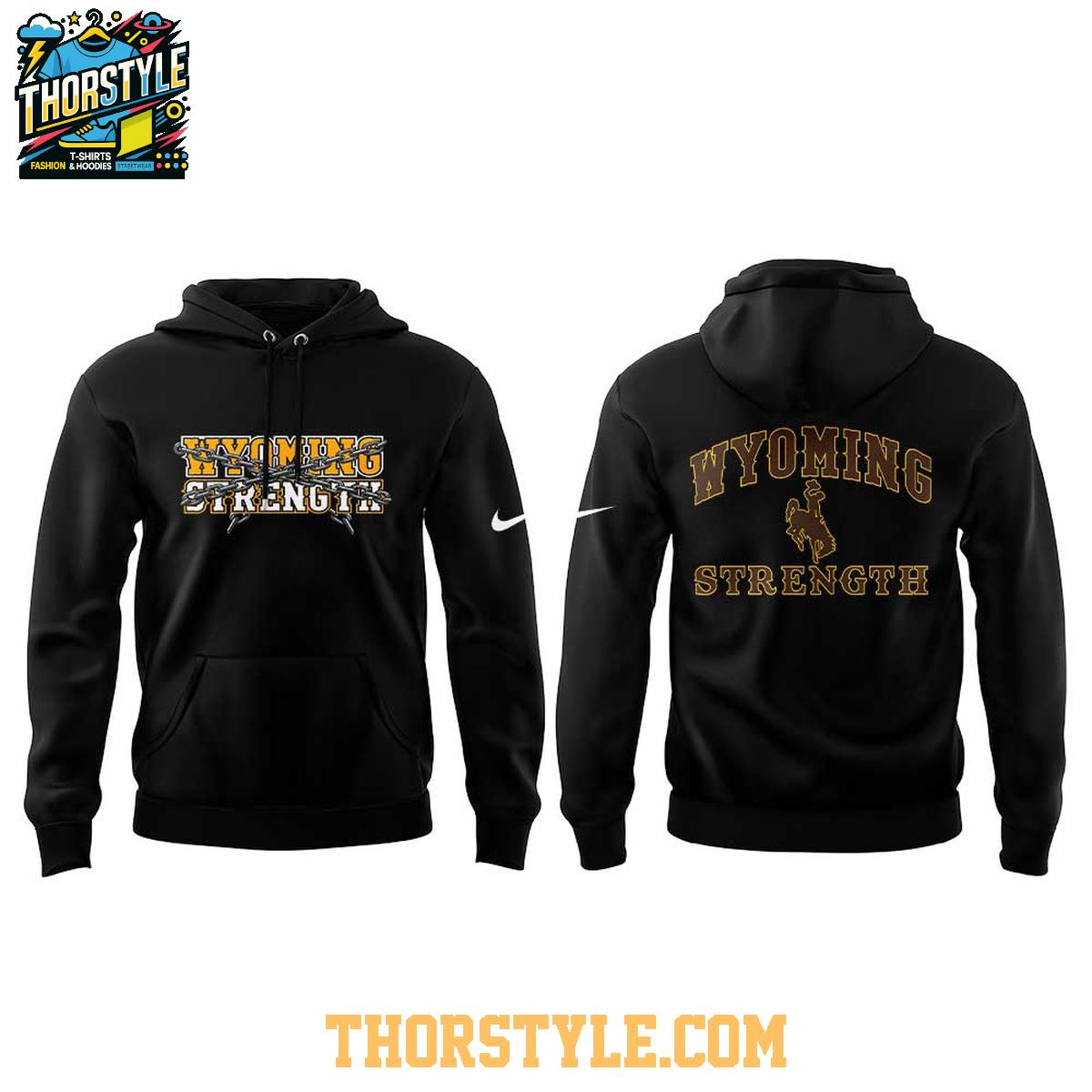 Wyoming Cowboys Strength Matchday 2025 Hoodie T-Shirt Wyoming Cowboys Strength Matchday 2025 Hoodie T-Shirt