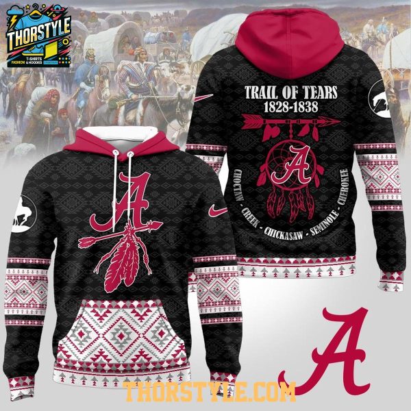 Alabama Crimson Tide Native American Trail Of Tears 2025 NCAA Hoodie
