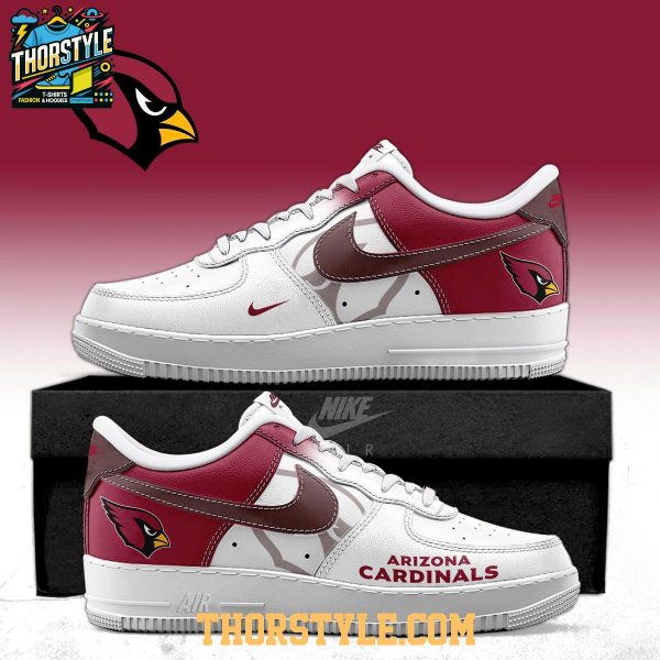 Arizona Cardinals 2025 Rise Up Red Sea Personalized Air Force 1 Shoes