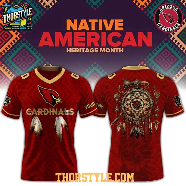 Arizona Cardinals Native American 2025 Appreciation Night Football Jersey