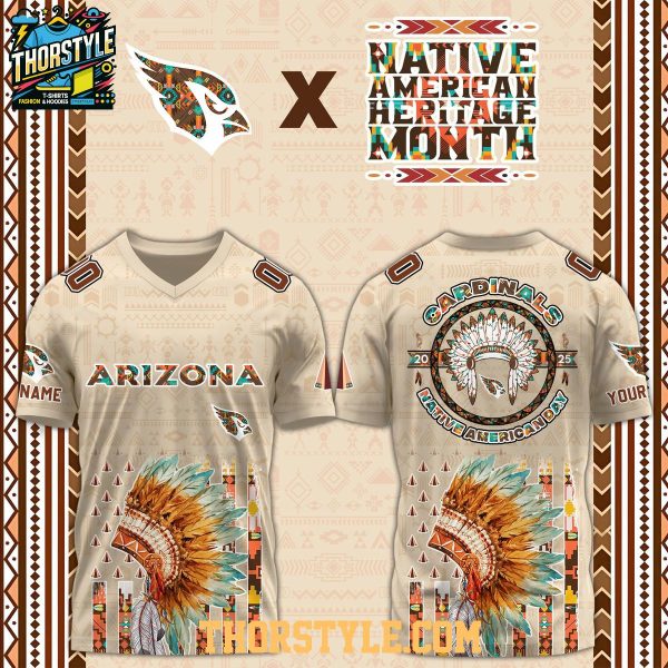 Arizona Cardinals Navajo Nation 2025 Native American Heritage Football Jersey