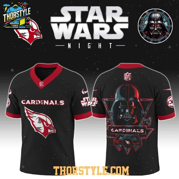 Arizona Cardinals Star Wars Darth Vader 2025 Football Jersey
