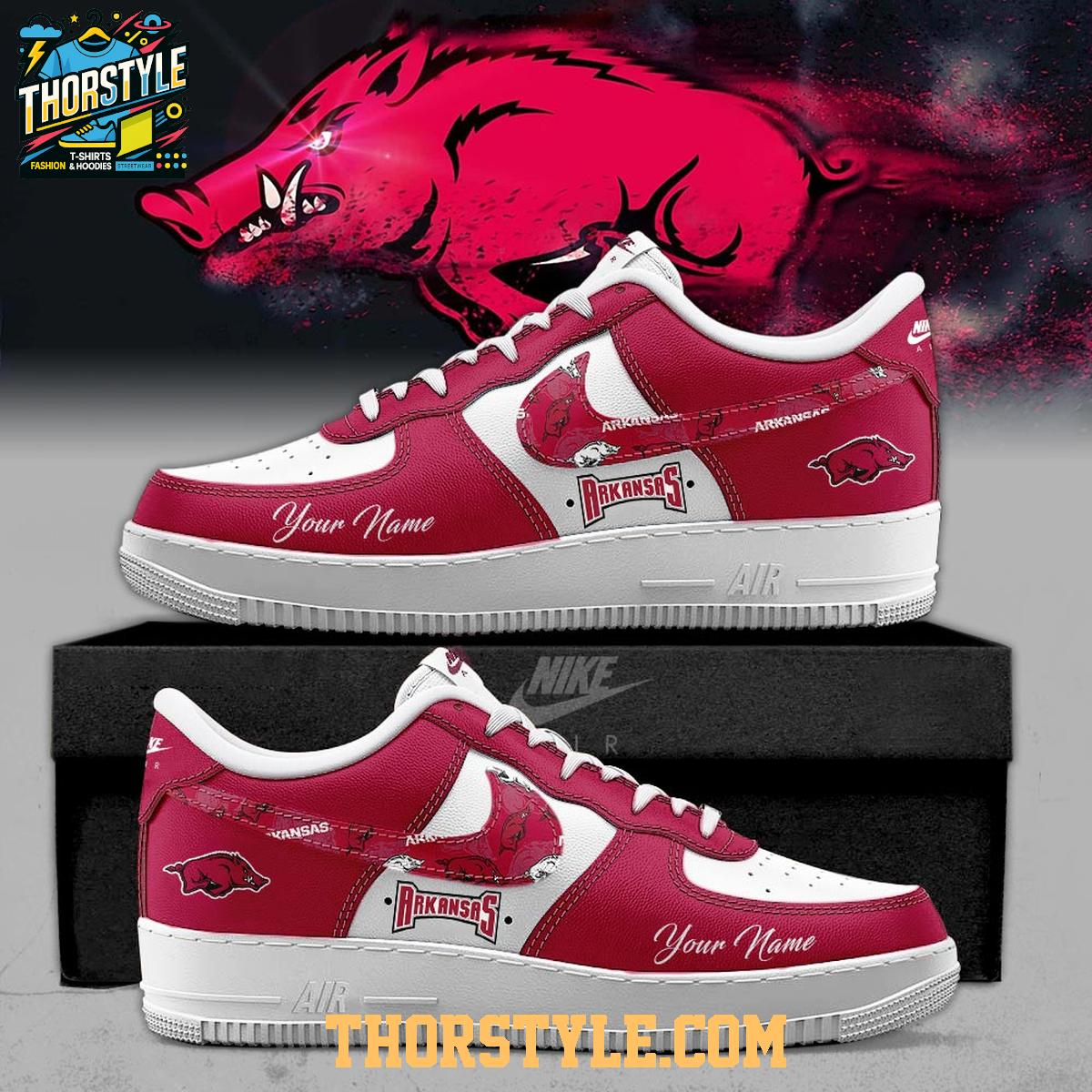 Arkansas Razorbacks Freedom 2025 Woo Pig Sooie Air Force 1 Shoes Arkansas Razorbacks Freedom 2025 Woo Pig Sooie Air Force 1 Shoes