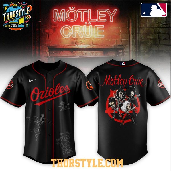 Baltimore Orioles Motley Crue Carnival Of Sins Tour 2026 Baseball Jersey