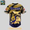 Baltimore Ravens 2025 Pokemon Trainers Pikachu Fight Baseball Jersey