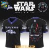 Baltimore Ravens Star Wars Darth Vader 2025 Football Jersey