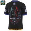 Baltimore Ravens Star Wars Darth Vader 2025 Football Jersey