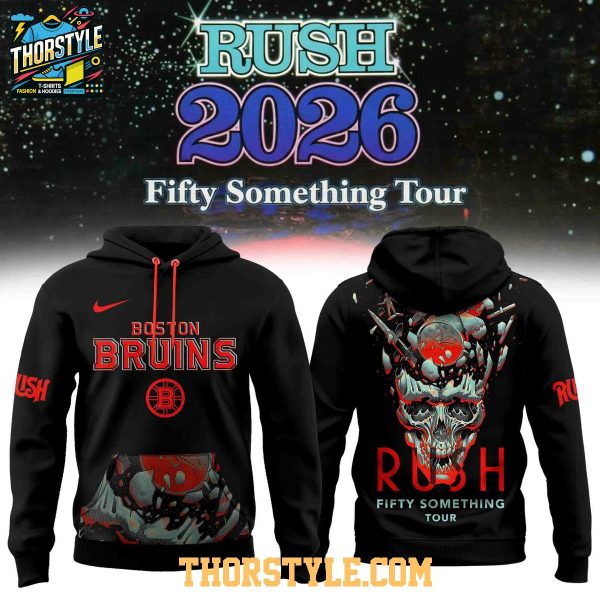 Boston Bruins Rush Fifty Something Tour 2026 Hoodie T-Shirt