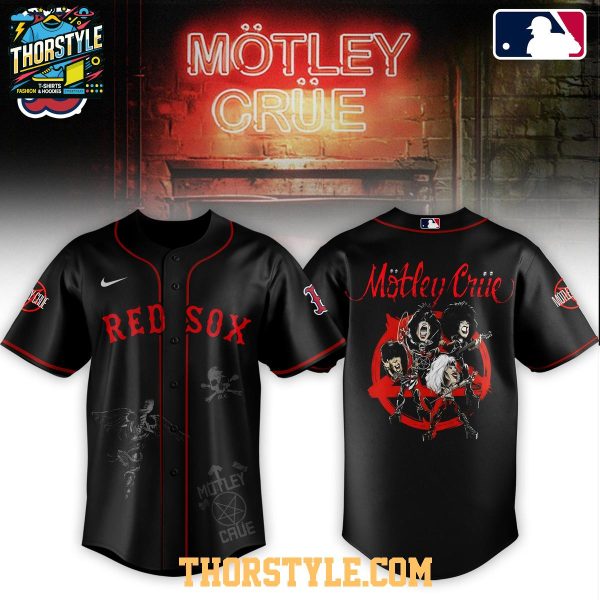 Boston Red Sox Motley Crue Carnival Of Sins Tour 2026 Baseball Jersey