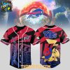 Carolina Panthers 2025 Pokemon Trainers Pikachu Fight Baseball Jersey