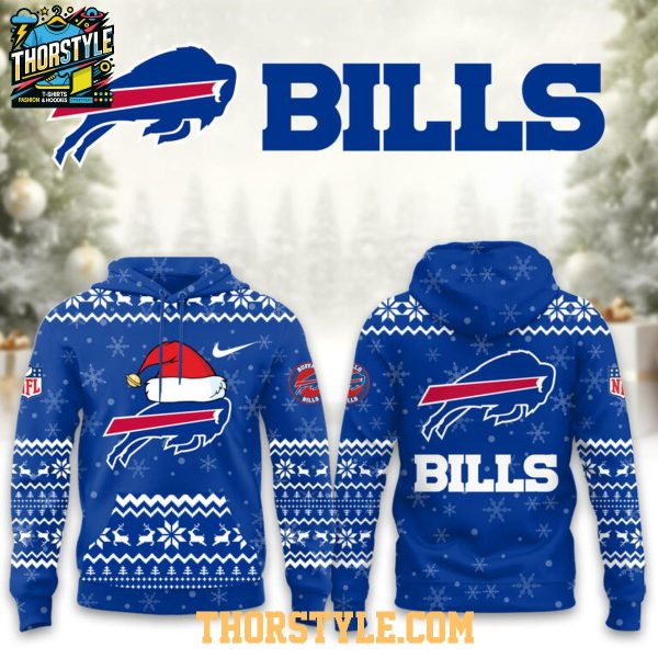 Buffalo Bills Christmas Happy Snowy Day 2025 Billieve Hoodie T-Shirt
