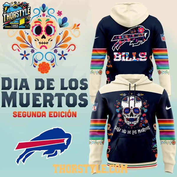 Buffalo Bills Dia De Los Muertos Mexican Heritage 2025 Hoodie T-Shirt