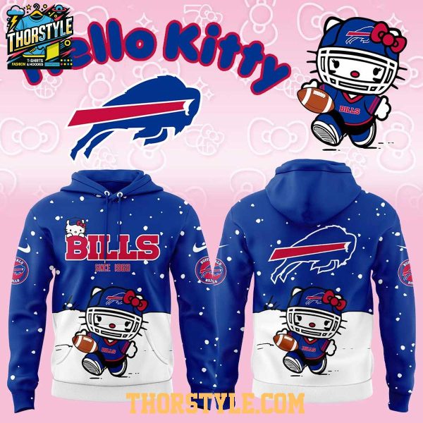 Buffalo Bills Hello Kitty Christmas Snow Day 2025 Hoodie T-Shirt