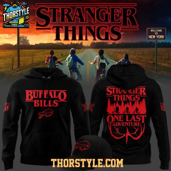 Buffalo Bills Stranger Things 5 NFL Adventure 2025 Hoodie T-Shirt