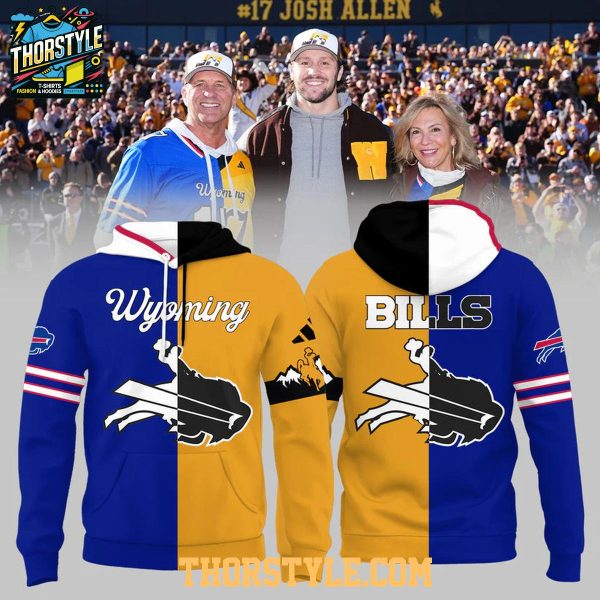 Buffalo Bills Wyoming Cowboys Josh Allen 2025 Forever A Cowboy Hoodie T-Shirt