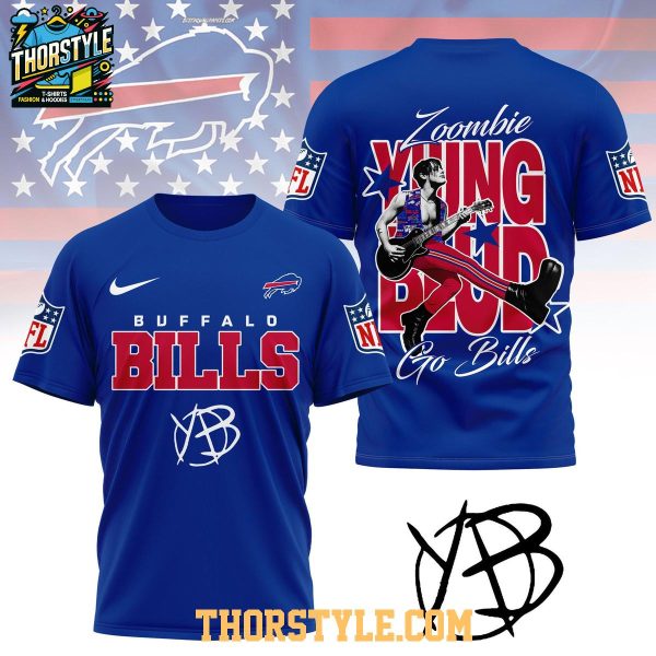 Buffalo Bills Yungblud Zombie 2025 Go Bills Hoodie T-Shirt