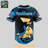 Carolina Panthers 2025 Pokemon Trainers Pikachu Fight Baseball Jersey