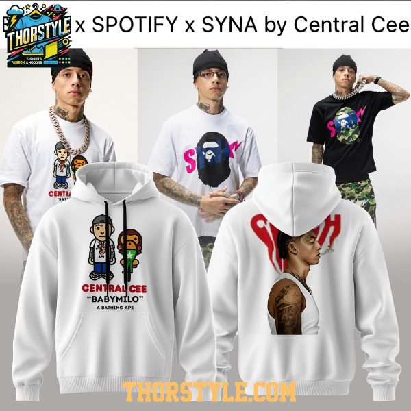Central Cee Babymilo Bape x Syna Can’t Rush Greatness 2025 Hoodie T-Shirt
