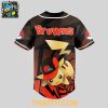 Cleveland Browns 2025 Pokemon Trainers Pikachu Fight Baseball Jersey