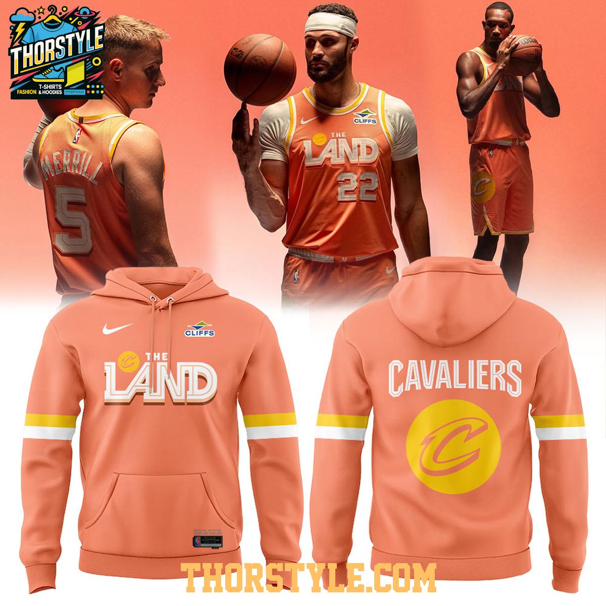 Cleveland Cavaliers Our 2025-26 City Edition The Land Hoodie T-Shirt Cleveland Cavaliers Our 2025-26 City Edition The Land Hoodie T-Shirt