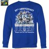 Dallas Cowboys 65th Anniversary 1960 2025 Carpe Omnia Thank You T Shirt