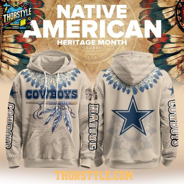 Dallas Cowboys Celebrate Native Heritage 2025 Super Bowl Hoodie T-Shirt