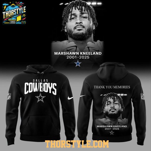 Dallas Cowboys Marshawn Kneeland Thank You 2001-2025 Hoodie T-Shirt