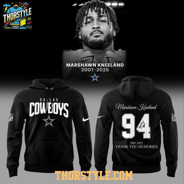 Dallas Cowboys Marshawn Kneeland Thank You Memories 2025 Hoodie T-Shirt