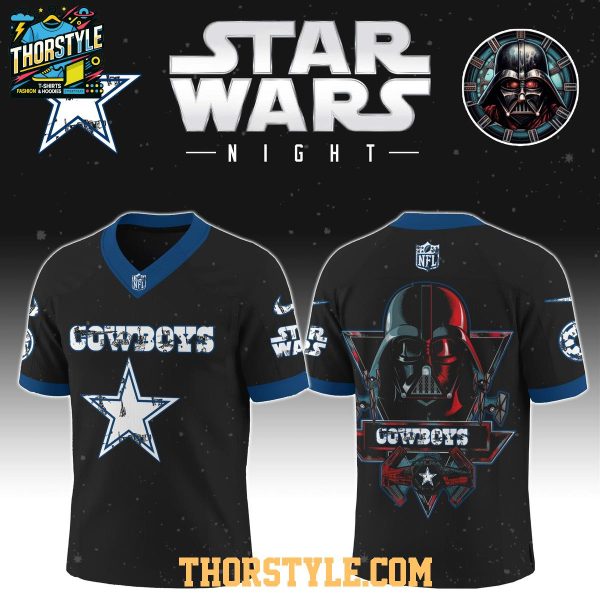 Dallas Cowboys Star Wars Darth Vader 2025 Football Jersey
