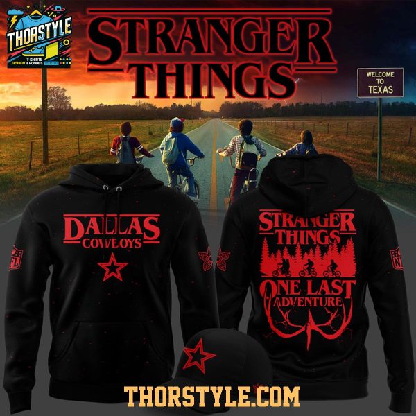 Dallas Cowboys Stranger Things 5 NFL Adventure 2025 Hoodie T-Shirt