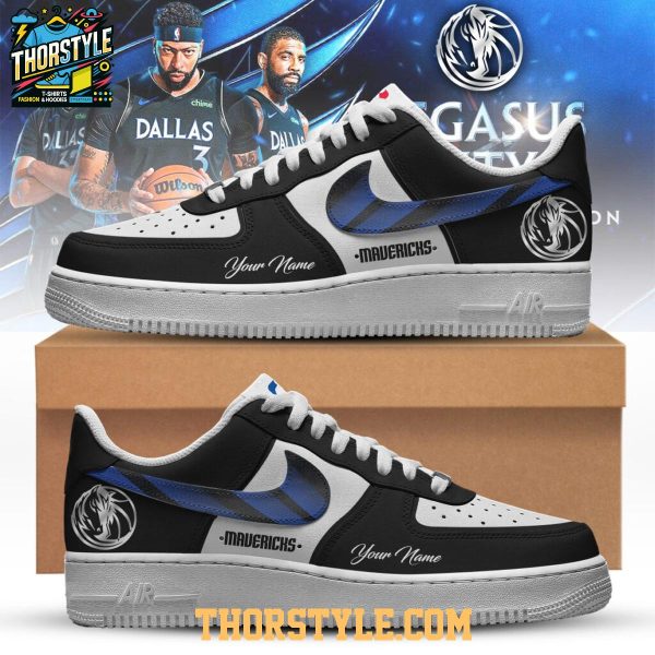 Dallas Mavericks 2025 City Edition Go Mavs Personalized Air Force 1 Shoes