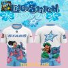 Dallas Stars 2025 Lilo And Stitch NHL Forever Family Hoodie T Shirt