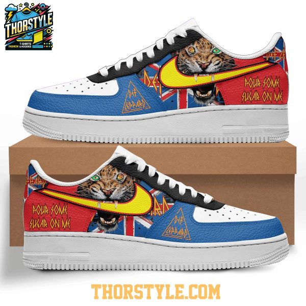 Def Leppard Summer Tour 2026 UK And European Air Force 1 Shoes